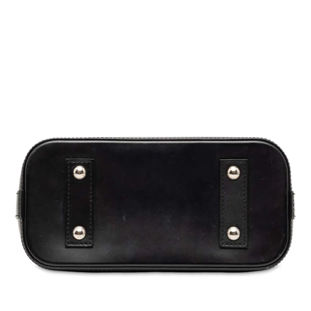 Louis Vuitton Epi Denim Alma BB Blue Leather Very good - Inside View