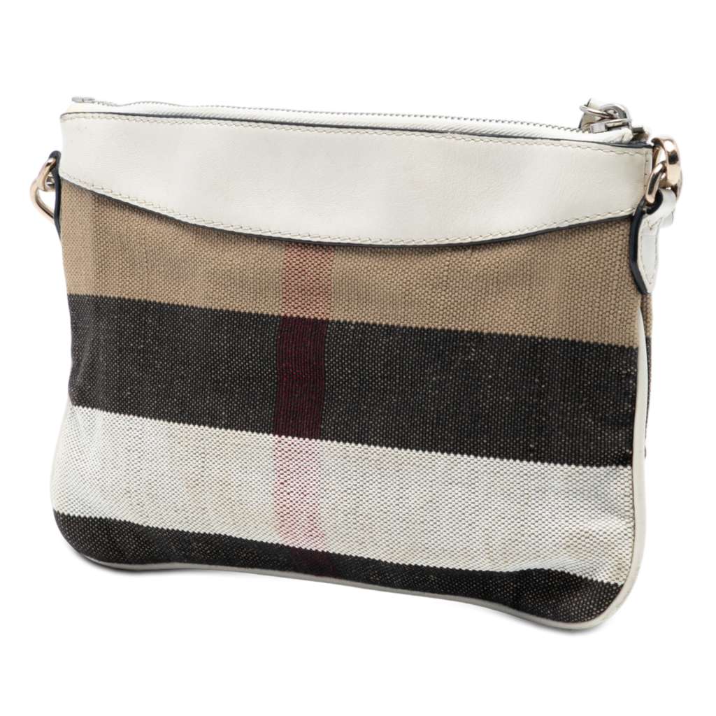 Burberry Mega Check Canvas Peyton Crossbody - 2