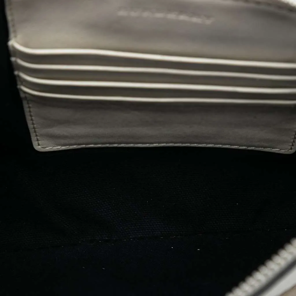 Burberry Mega Check Canvas Peyton Crossbody Brown Canvas Very good - Model View