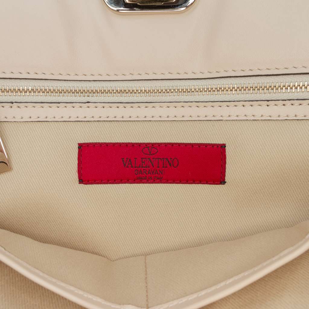 Valentino Leather Rockstud Shoulder Bag - 5