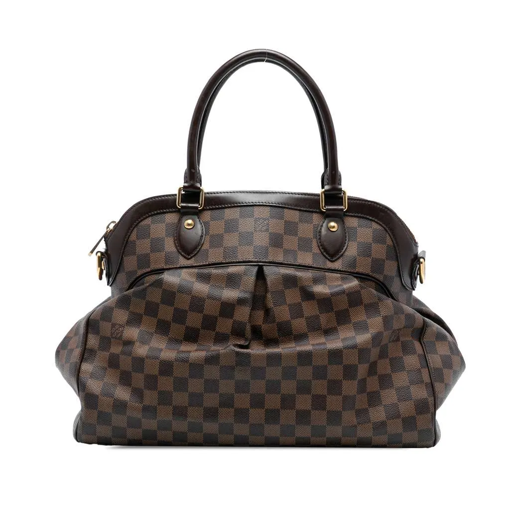 Louis Vuitton Damier Ebene Trevi GM Brown Very good - Front View