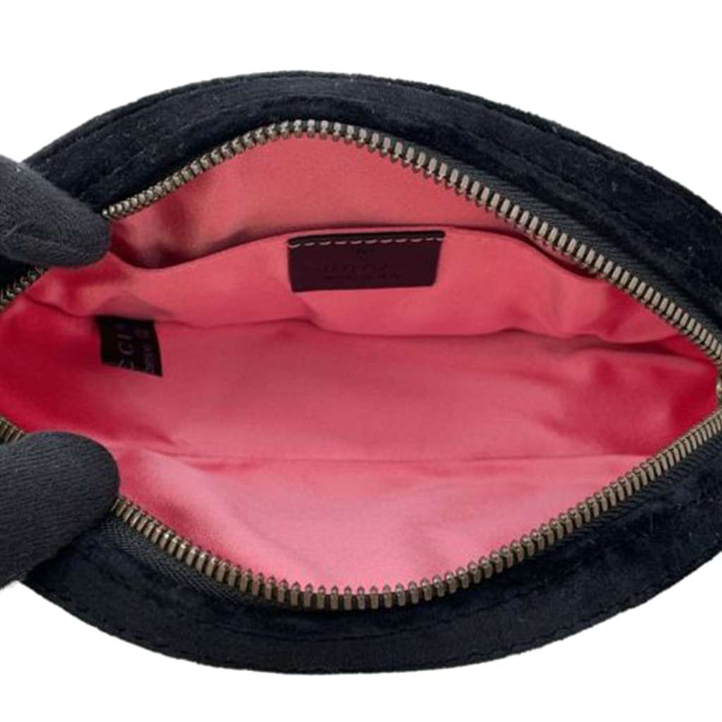 Gucci GG Marmont Matelasse Velvet Belt Bag - 4