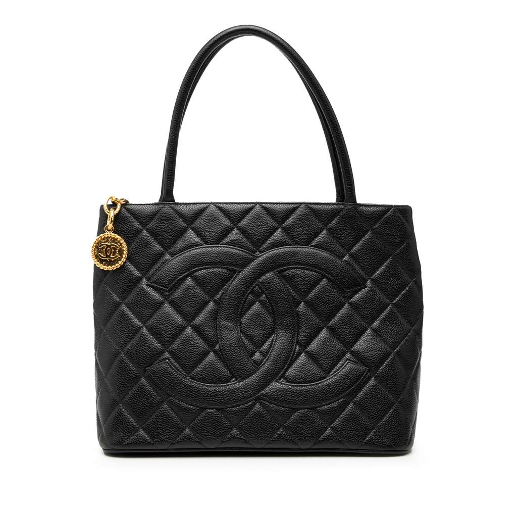 Chanel Caviar Medallion Tote