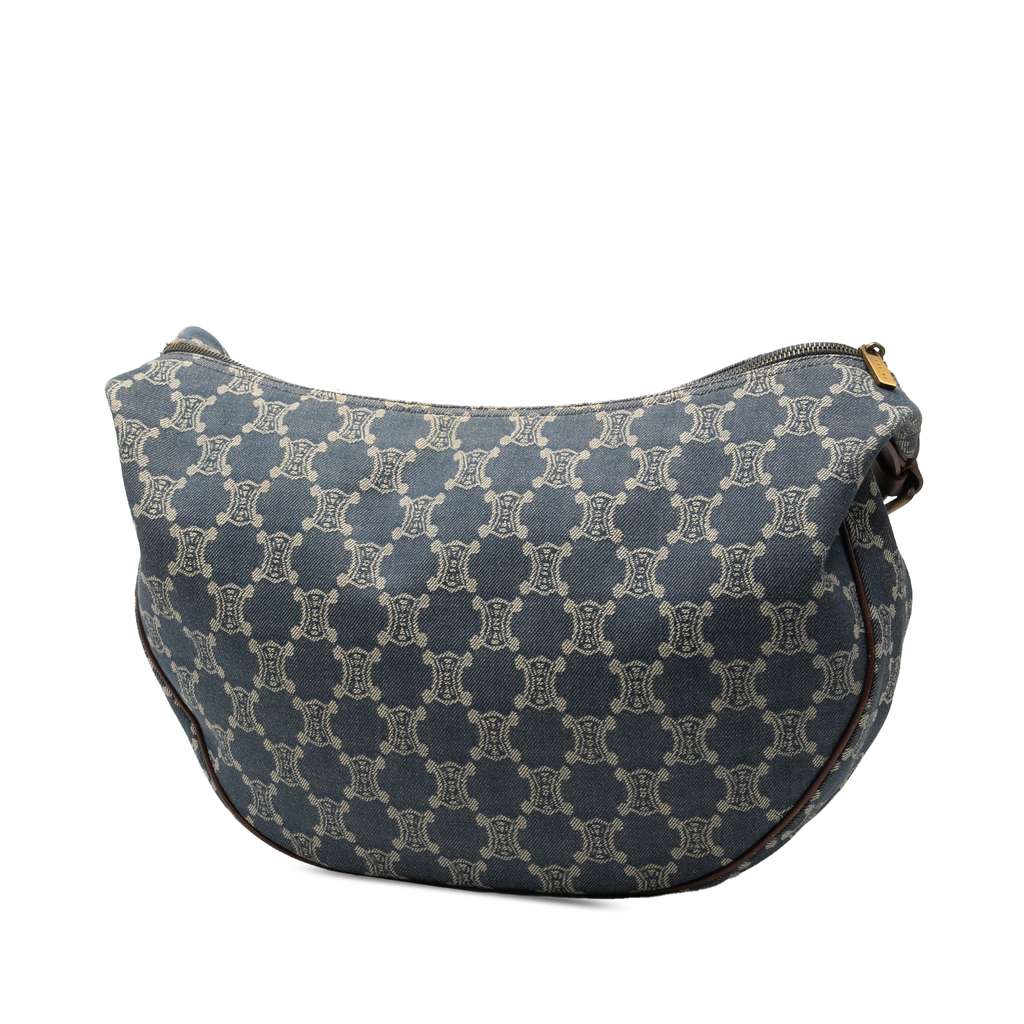 Celine Macadam Denim Crossbody - 2