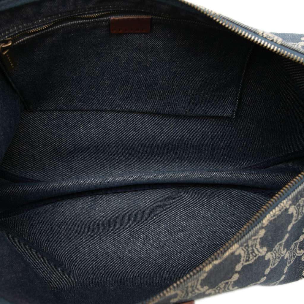 Celine Macadam Denim Crossbody - 4