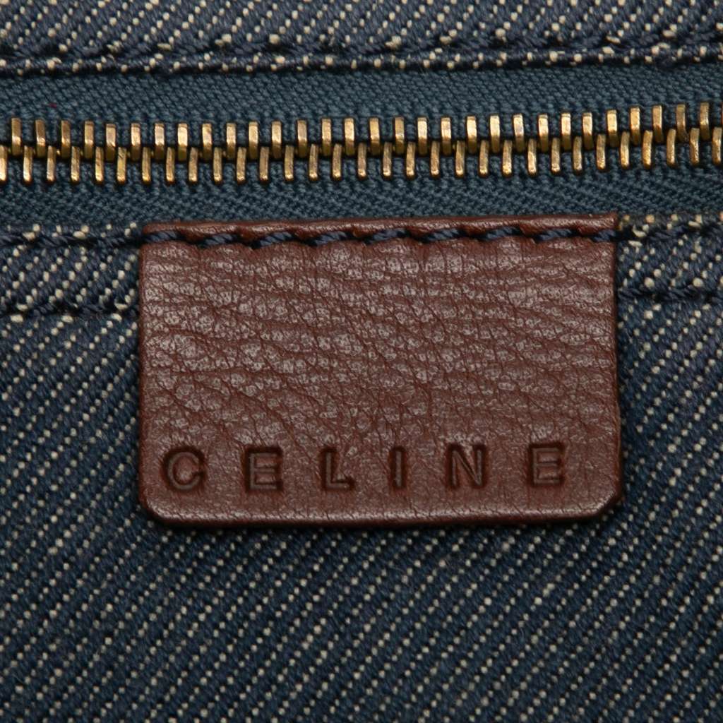 Celine Macadam Denim Crossbody - 5