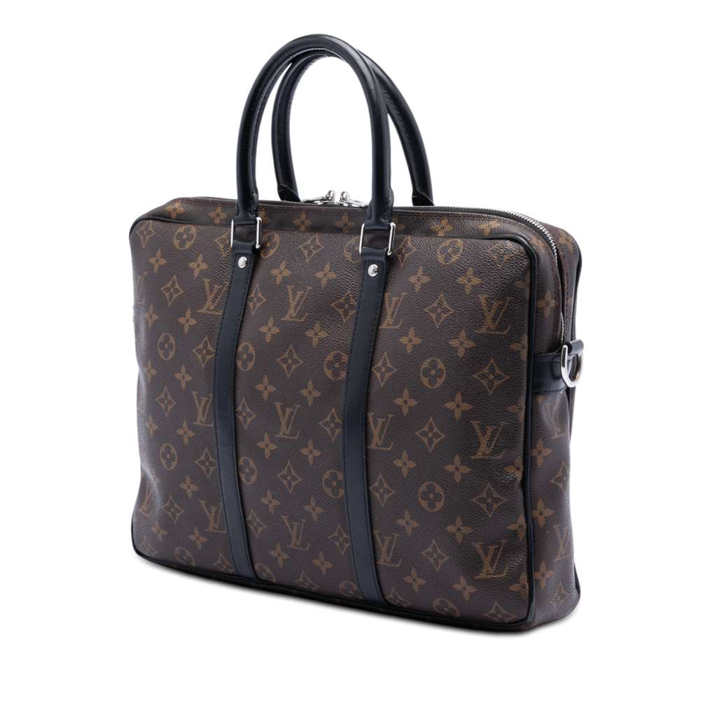 Louis Vuitton Monogram Macassar Porte Documents Voyage - 2