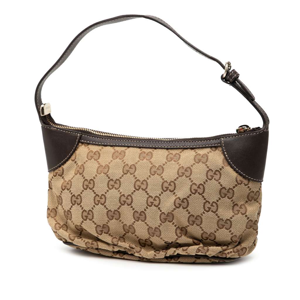 Gucci GG Canvas Web Handbag - 2