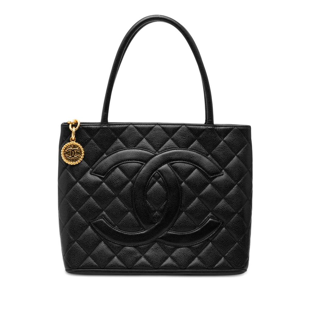 Chanel Caviar Medallion Tote