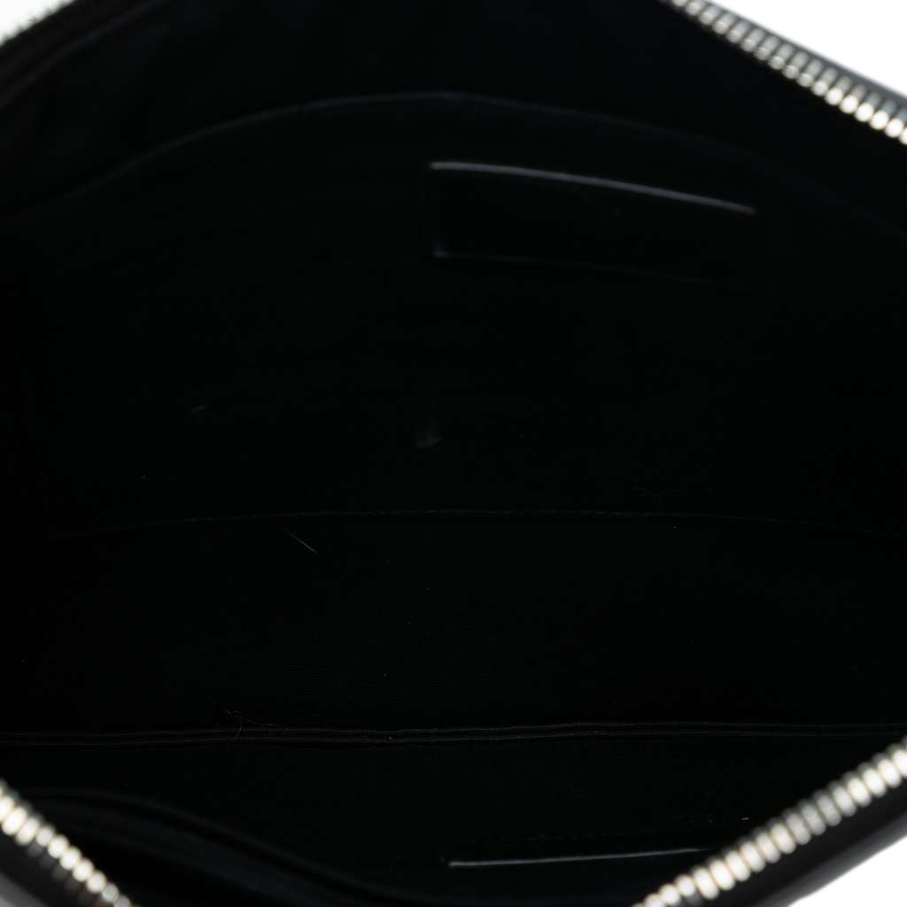 Saint Laurent Leather Star Clutch - 4