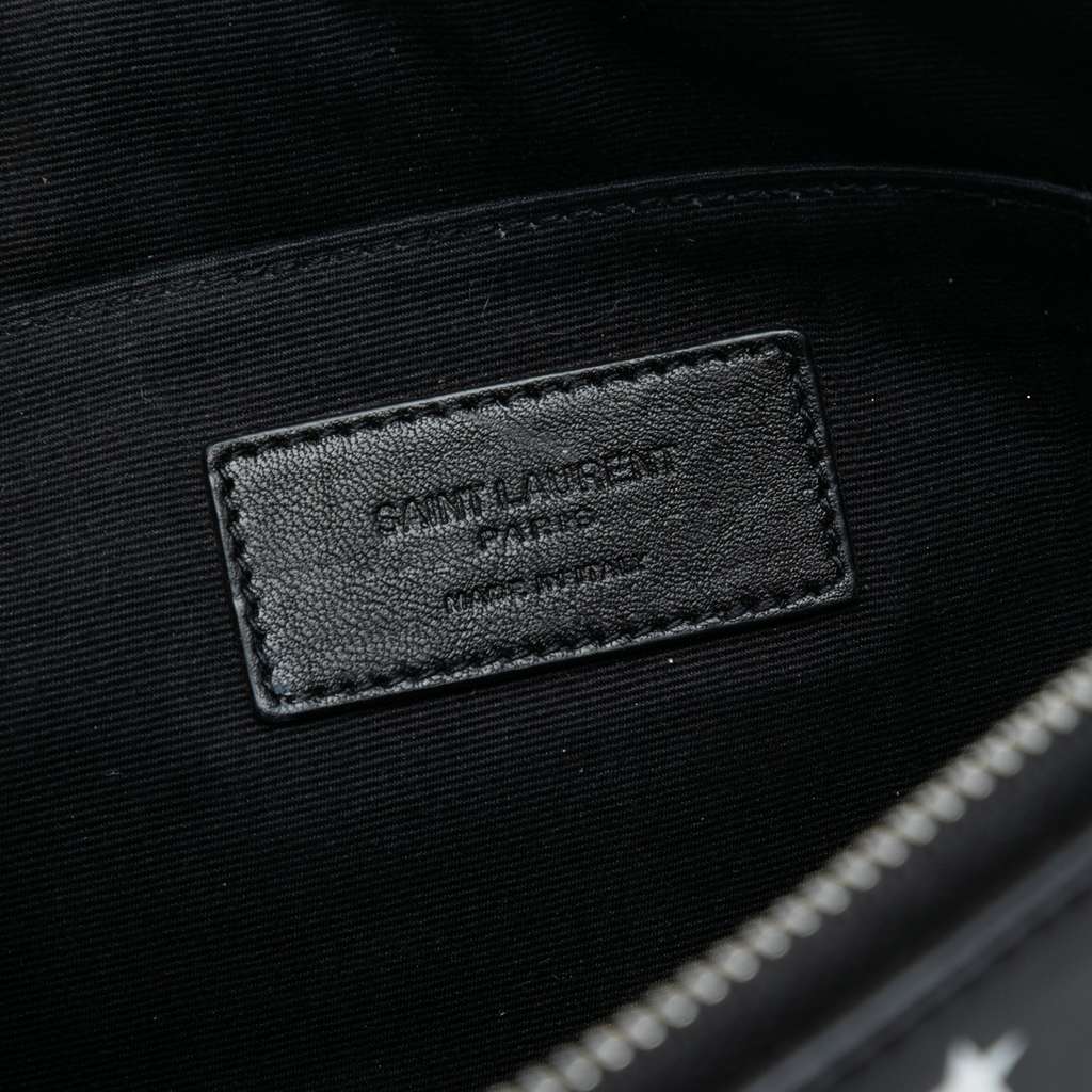 Saint Laurent Leather Star Clutch - 5