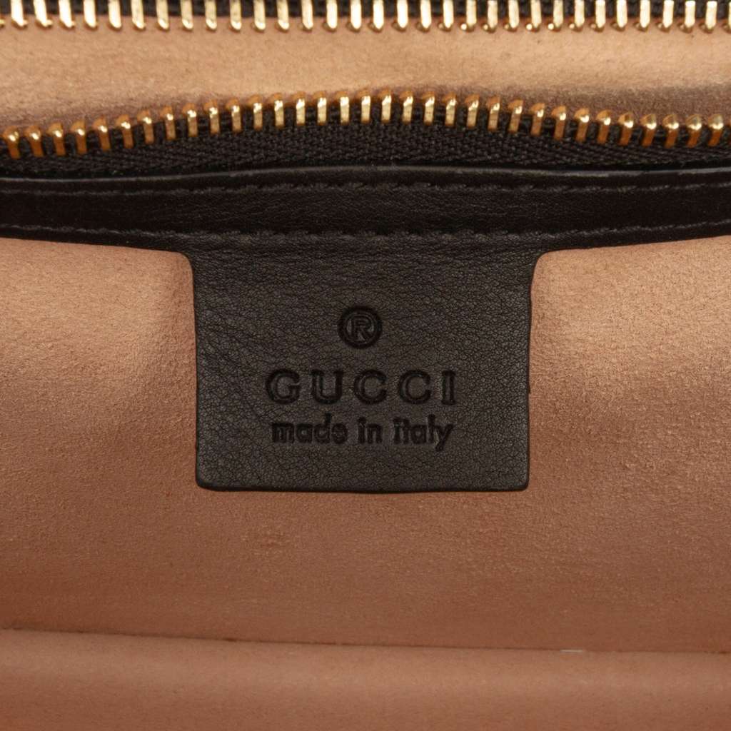 Gucci Small GG Velvet Sylvie Crossbody - 5