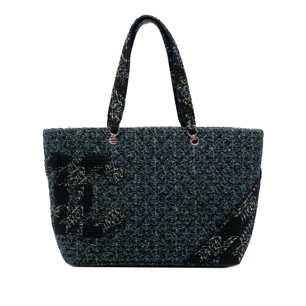 Chanel Tweed Cambon Ligne Tote