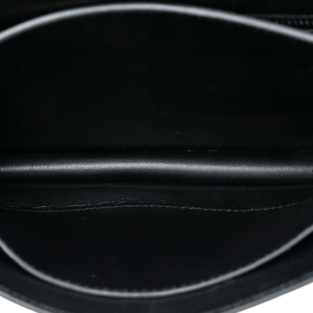 Saint Laurent Star Embossed Calfskin Monogram Cassandra Clasp Bag - 4