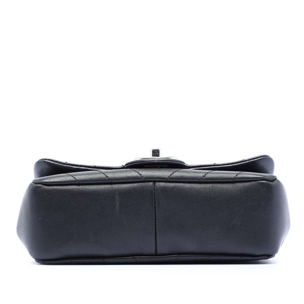 Chanel Mini CC Chevron Calfskin Single Flap - 3