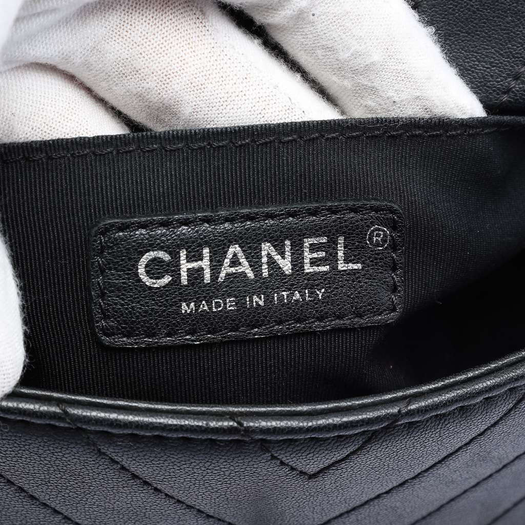 Chanel Mini CC Chevron Calfskin Single Flap - 5
