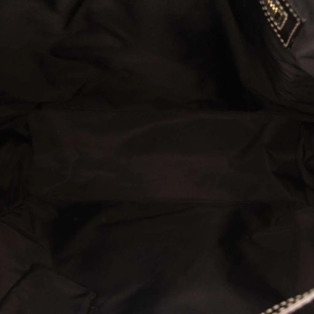 Gucci Patent Dialux Britt Web Tote Black Leather Very good - Model View