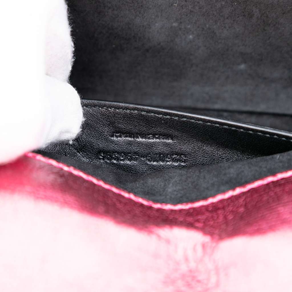 Saint Laurent Metallic Calfskin Cassandre Clutch - 5