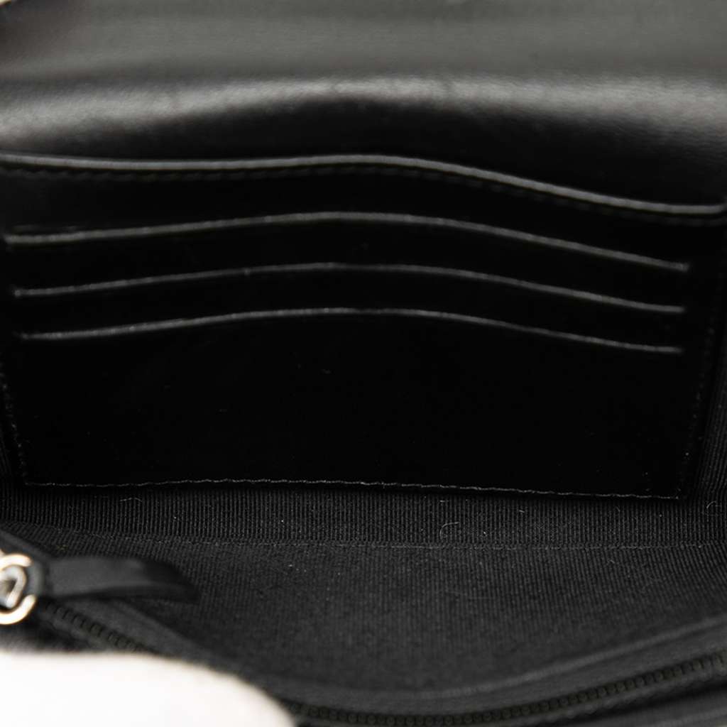 Chanel Perforated Quilted Lambskin Small Flap Wallet - 4