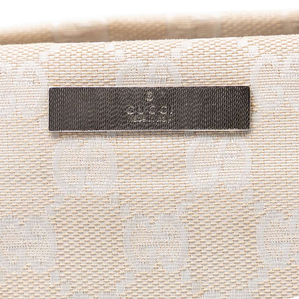 Gucci GG Canvas Bamboo Satchel - 5