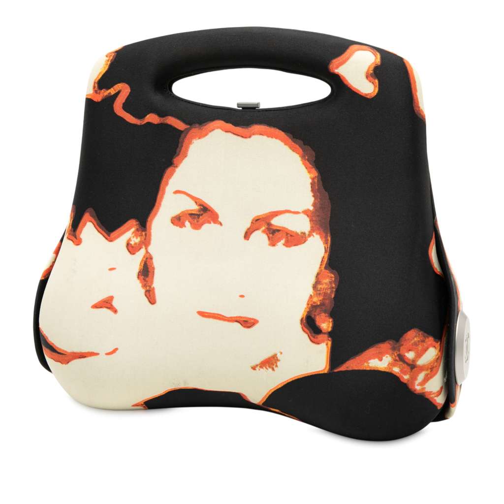 Chanel Printed Canvas Millennium 2005 Hard Case Hip Bag - 2