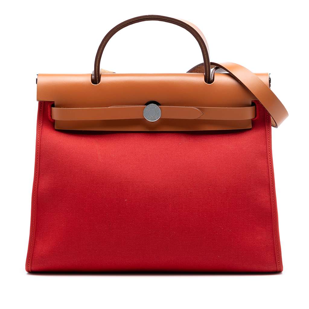 Hermès Toile Herbag Zip 31