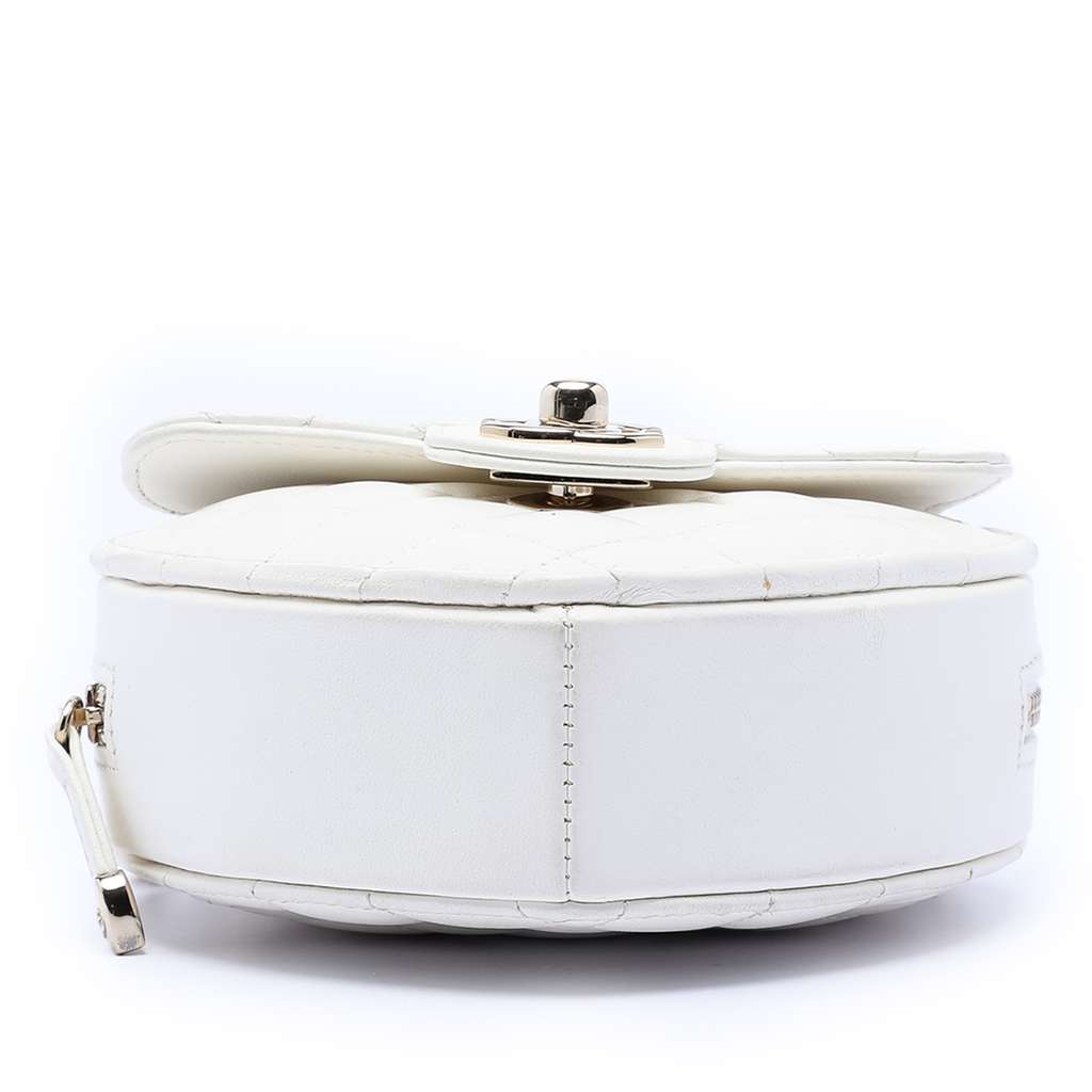 Chanel Mini Lambskin CC in Love Heart Crossbody - 3