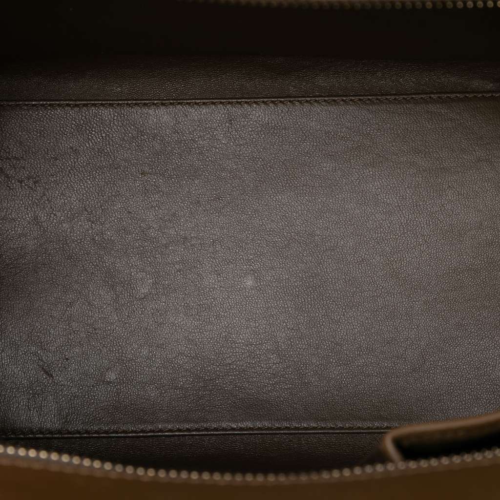 Celine Mini Tricolor Calfskin and Suede Luggage Tote - 4