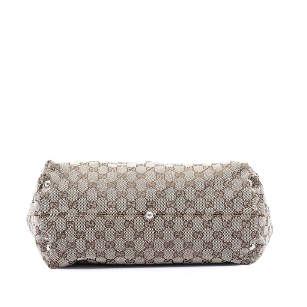 Gucci Medium GG Canvas Icon Bit Tote - 3