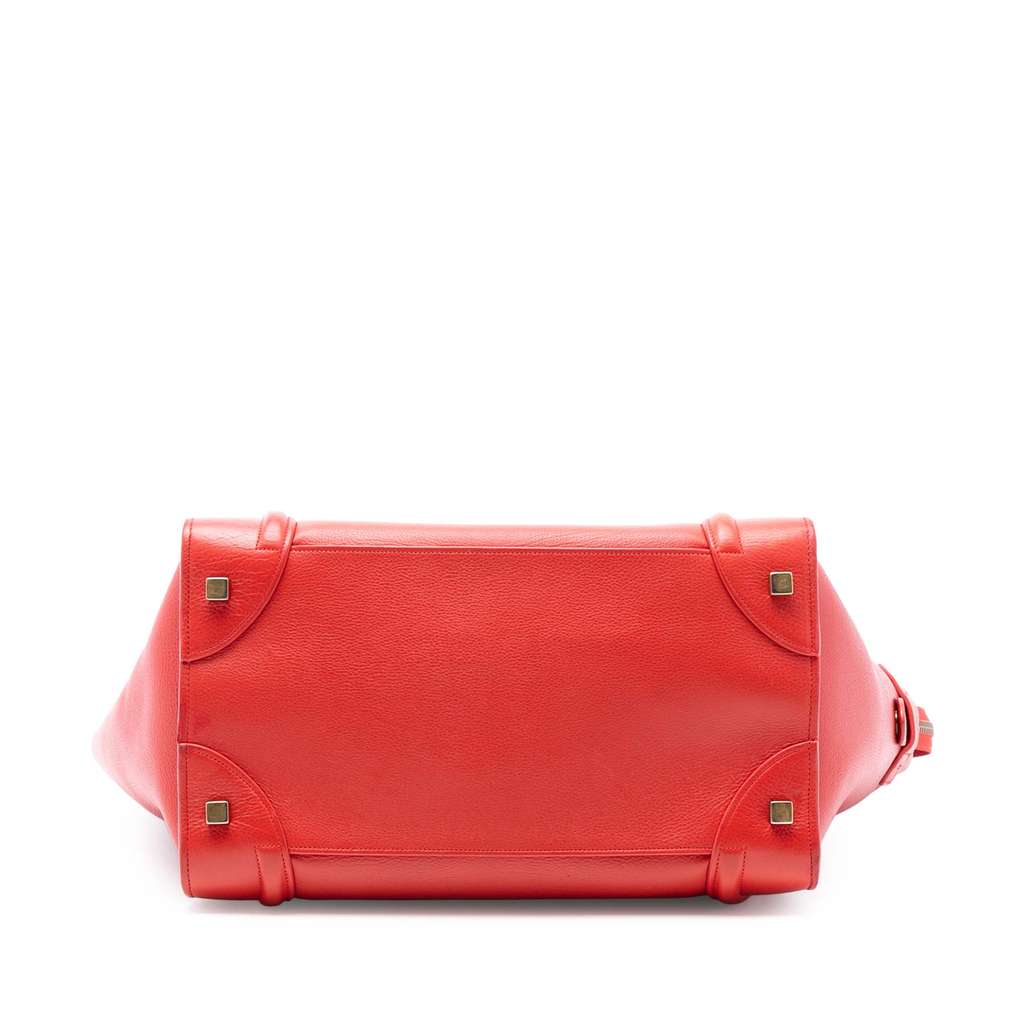 Celine Mini Leather Luggage Tote - 3