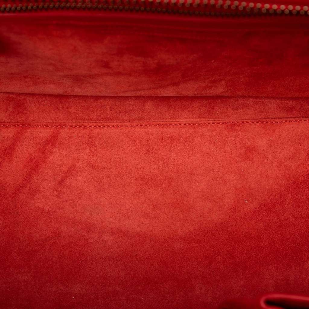 Celine Mini Leather Luggage Tote - 4