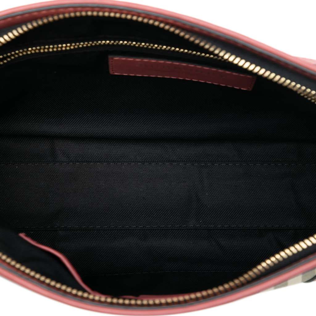 Burberry Small Horseferry Check Coated Canvas Chichester Crossbody - 4