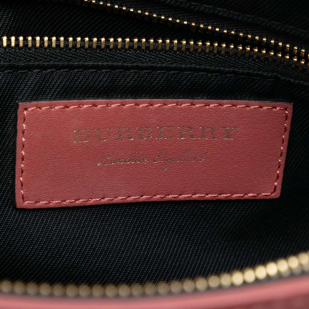 Burberry Small Horseferry Check Coated Canvas Chichester Crossbody - 5