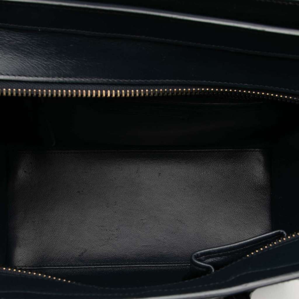 Celine Micro Tricolor Leather Luggage Tote - 4