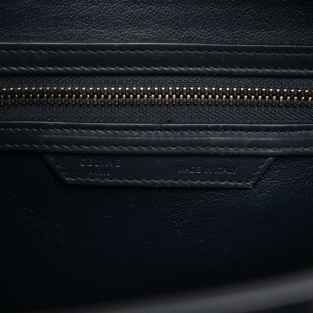 Celine Micro Tricolor Leather Luggage Tote - 5