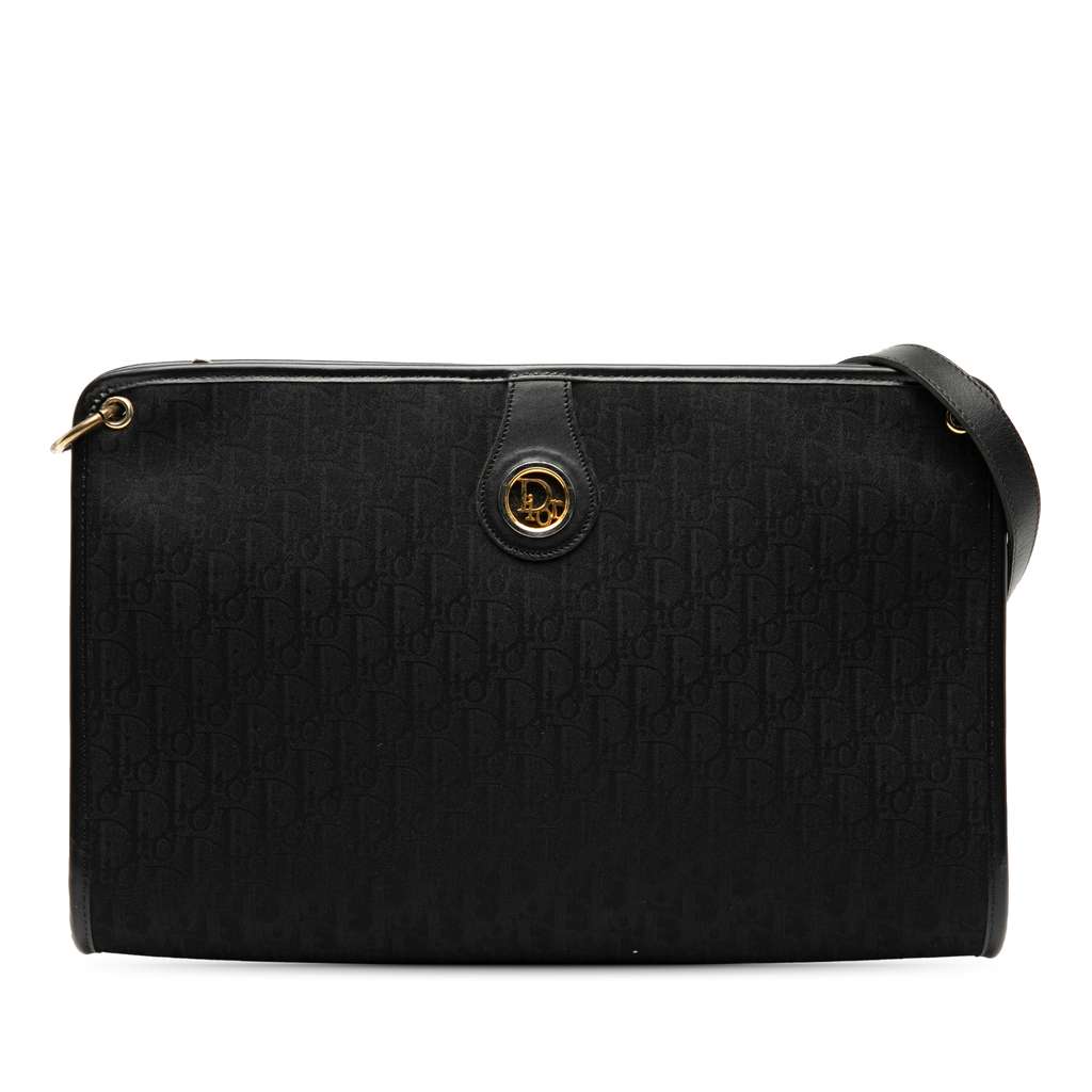 Dior Diorissimo Trotter Canvas Shoulder Bag