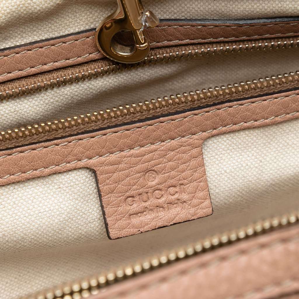 Gucci Medium Leather Bella Tote - 5