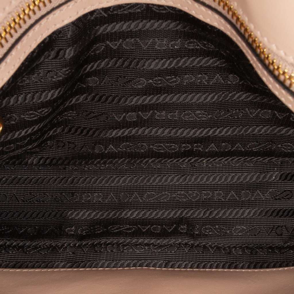 Prada Saffiano Pattina Chain Crossbody - 4