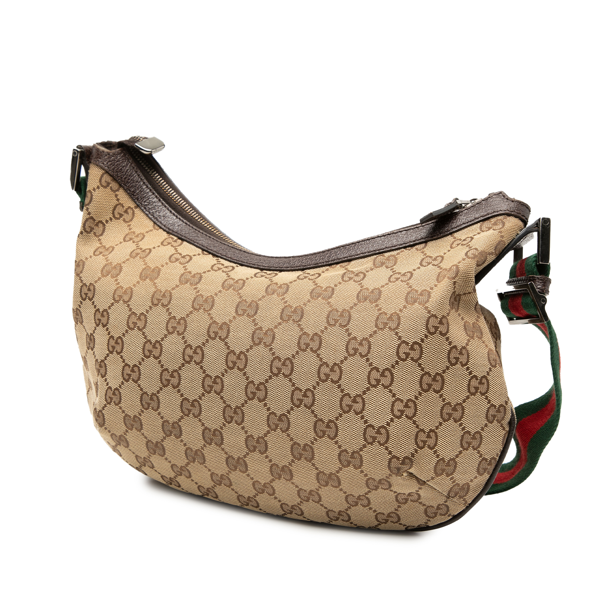 Gucci GG Canvas Web Crossbody - 2