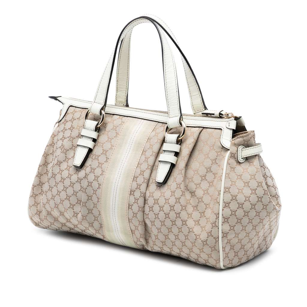 Celine Macadam Canvas Handbag - 2