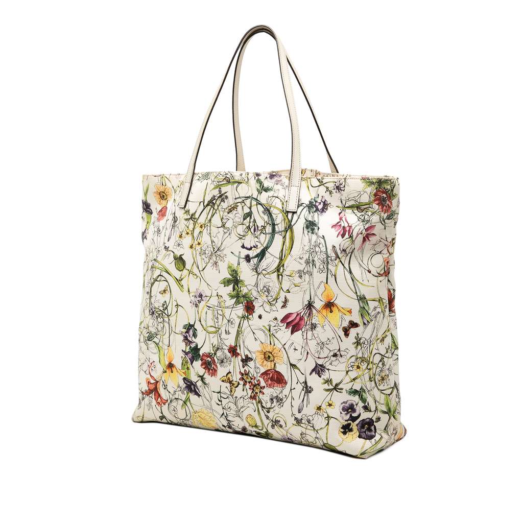 Gucci Canvas Flora Tote - 2