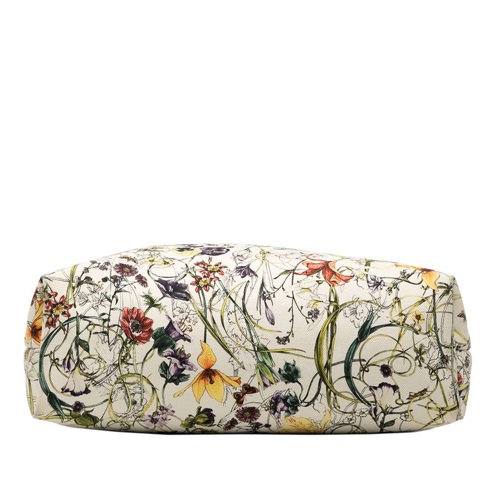 Gucci Canvas Flora Tote - 3