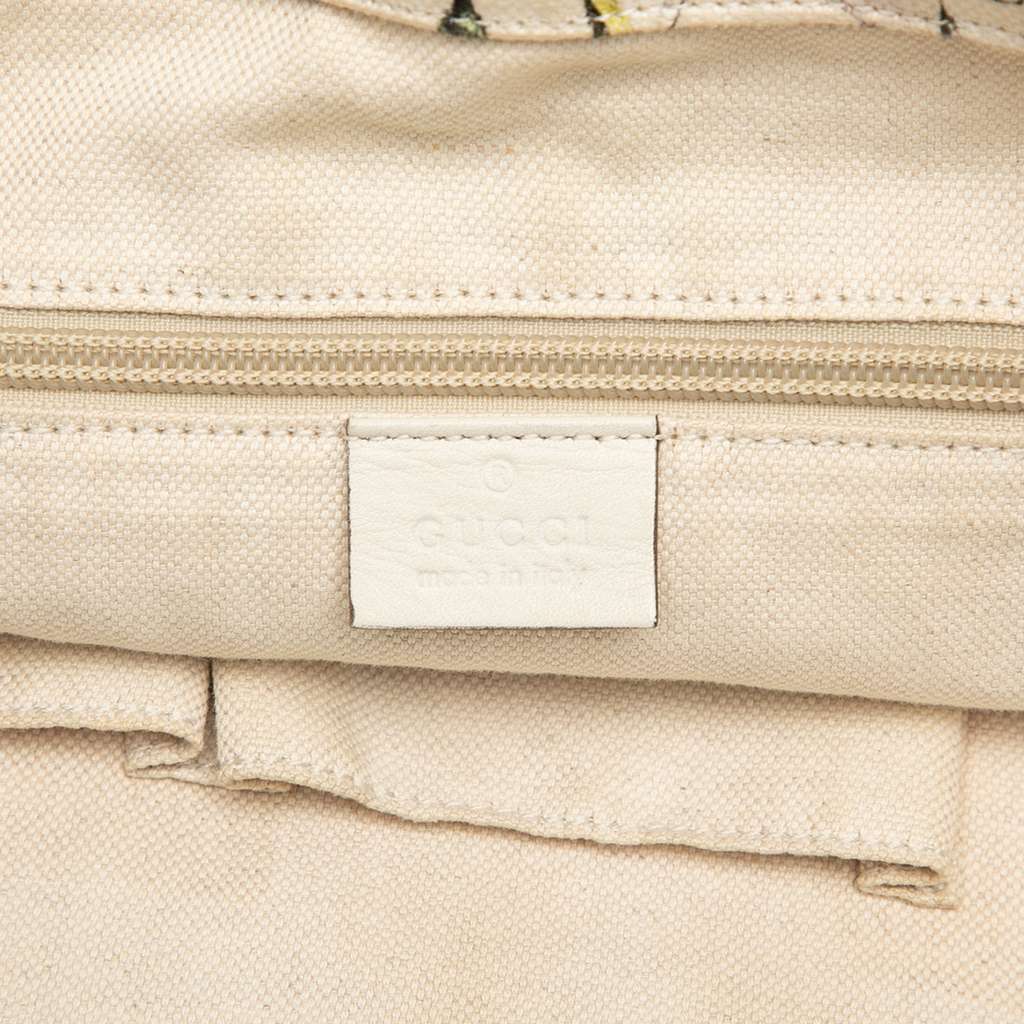Gucci Canvas Flora Tote - 5