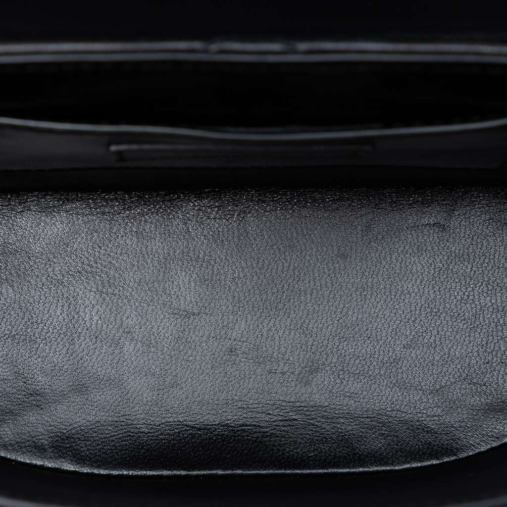 Saint Laurent Quilted Lambskin Monogram June Box Bag - 4