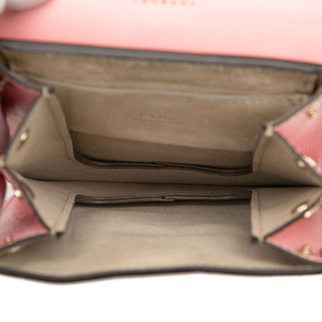 Chloé Mini Calfskin and Suede Faye Bracelet Bag - 4