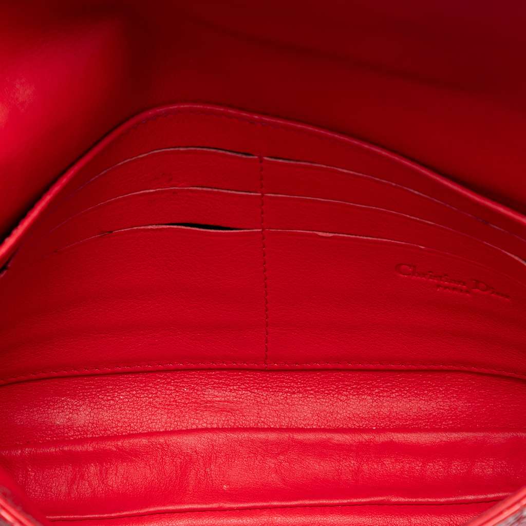 Dior Patent Cannage New Lock Pouch Crossbody - 4