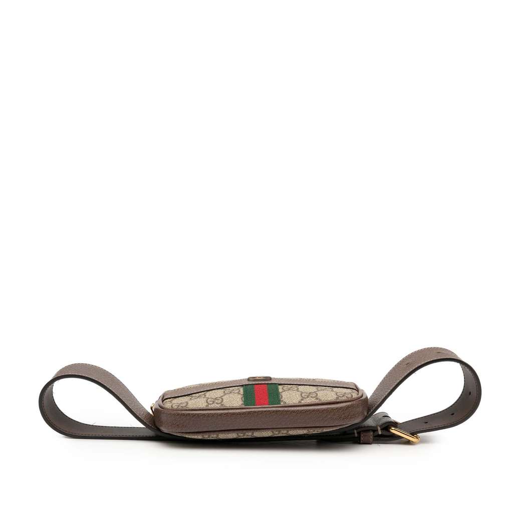 Gucci Small GG Supreme Web Ophidia Belt Bag - 3