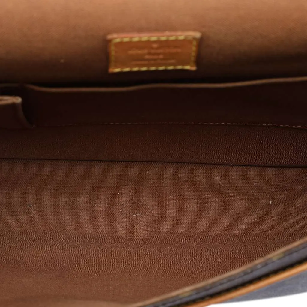 Louis Vuitton Monogram Bosphore Messenger GM Brown Very good - Model View