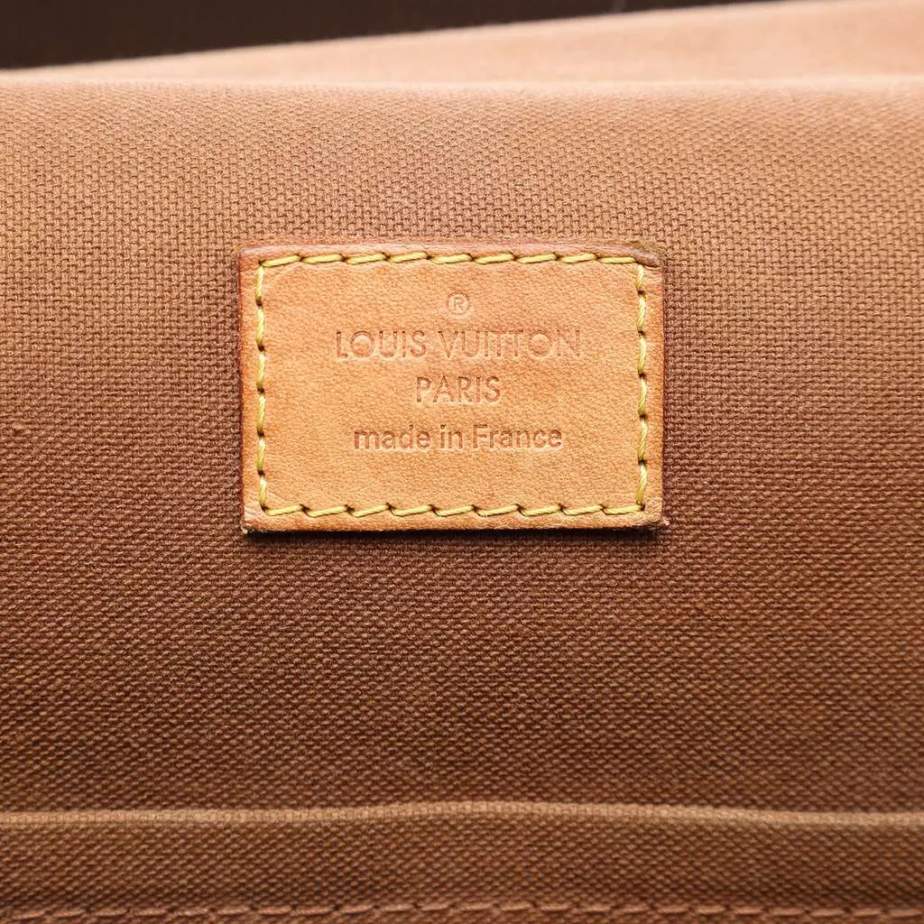 Louis Vuitton Monogram Bosphore Messenger GM Brown Very good - Box View