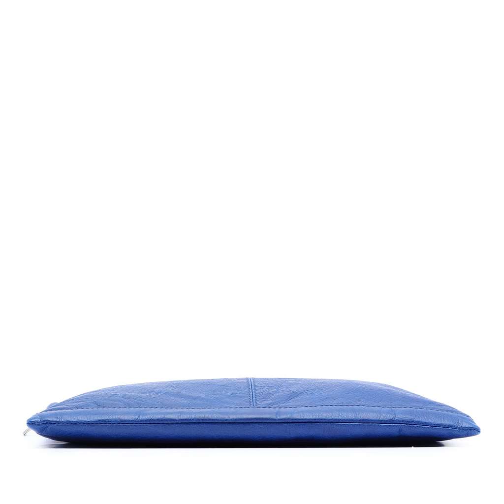 Balenciaga Lambskin Motocross Classic Clip L Clutch - 3